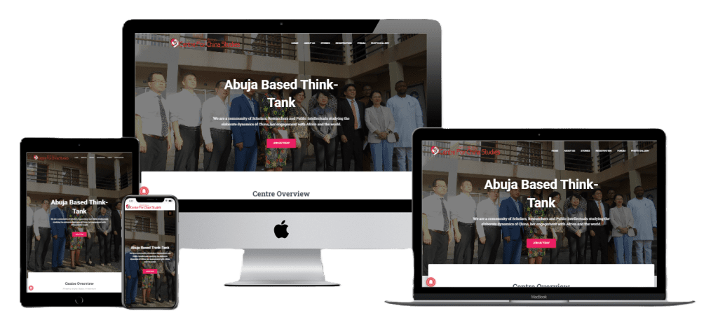 Centre for China Studies website by Rock Edge ICT
